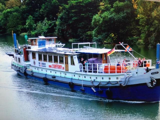 Schiff Ahoy, Hotelschiff, Hausboot, Boot, Passagierschiff Stuttgart Bagian luar foto
